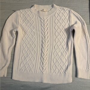 Crewcuts girls Ivory Ribbed Sweater